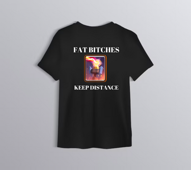 Fatphobic Inferno Tower T-shirt